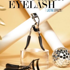Black and Silver Eyelash Curler Beauty Tools High Quality Makeup Tool Eyelash Curler O.TWO.O E110