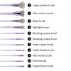 Lavender Luxe Brush Set 11 Piece BH Cosmetics 4000-071