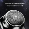 Mini Electric Shaver Portable Razor USB Rechargeable Beard Trimmer Professional Shaver Cordless Razor Facial Grooming Kit