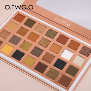 O.TWO.O 28 Colors Eye Shadow Palette Glitter Long Lasting Matte Pigmented SC006