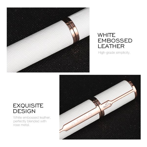 O.TWO.O 3D Silk Fiber Mascara Waterproof with White Leather Tube Design YG001