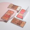 O.TWO.O 4 Color Grooming Contour Blusher Powder Pallet 9110