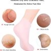 Silicone Socks For Dry and Cracked Feet Heal Treatment