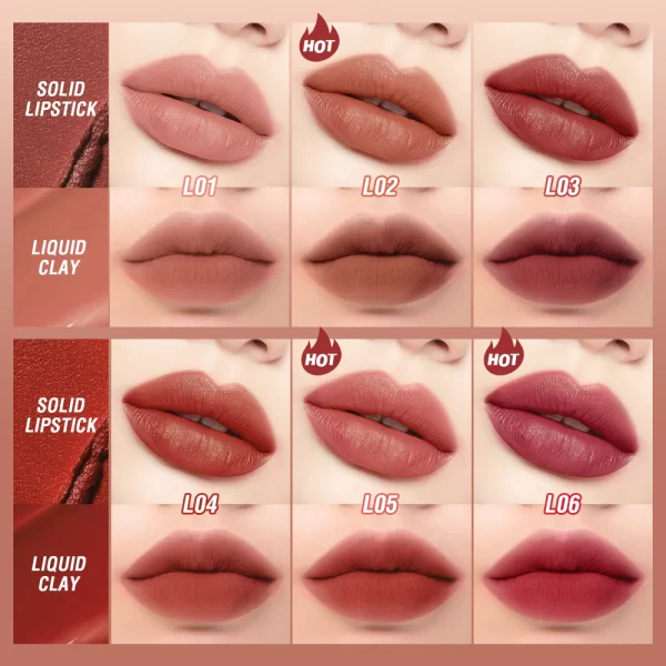 O.TWO.O Matte Lip Glaze & Lipstick 2 in 1