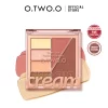 O.TWO.O Concealer Contour Blush Eyeshadow Lipstick Makeup Palette 5 in 1 Travel Pack Size Sc041
