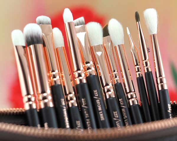 12 Piece Makeup Brushes With Pouch Zoeva