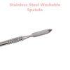 Makeup Mixing Palette Stainless Steel Cosmetic Makeup Plate Spatula Foundation Nail Art 5 Dip Mixing Tool