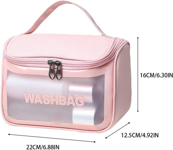 Cosmetic Organizer Toiletry Bag Makeup Travel Bag for Men and Women
