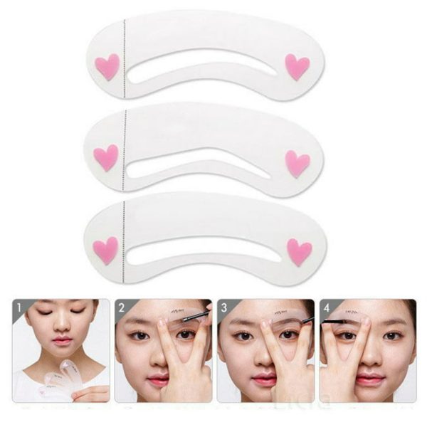 Makeup Eyebrow Stencils for Eyes www.otwooofficial.pk