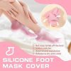 Silicone Socks For Dry and Cracked Feet Heal Treatment