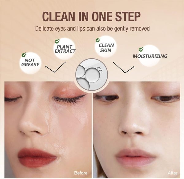 Facial Cleansing Organic Oil Deep Clean Makeup Remover SC037