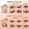 9 Colors Shimmer Glitter Eyeshadow Shine Matte Pallet Long Lasting Shiny Eye Pigment Makeup